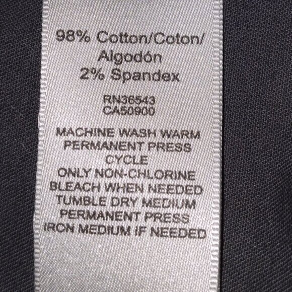 Elegant Blouse, Van Heusen Studio, Cotton, Size - M - Picture 4 of 4